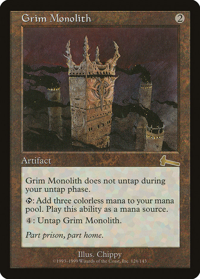 Grim Monolith [Urza's Legacy] | Anubis Games and Hobby