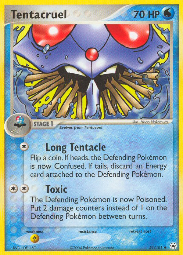 Tentacruel (51/101) [EX: Hidden Legends] | Anubis Games and Hobby