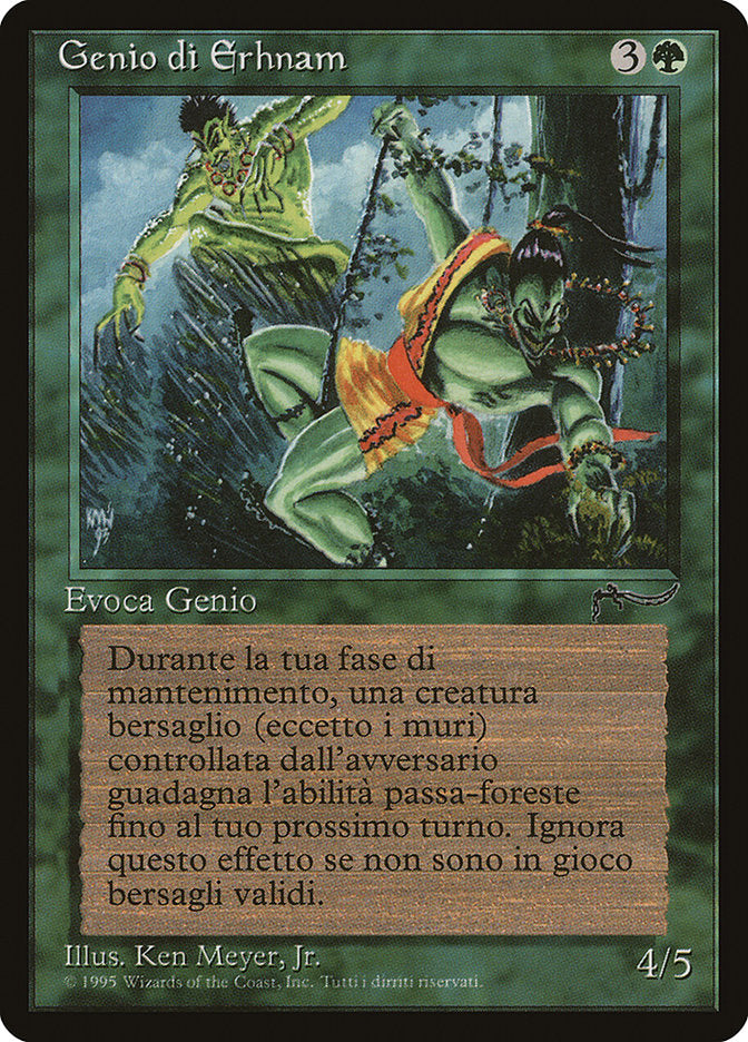 Erhnam Djinn (Italian) - "Genio di Erhnam" [Rinascimento] | Anubis Games and Hobby