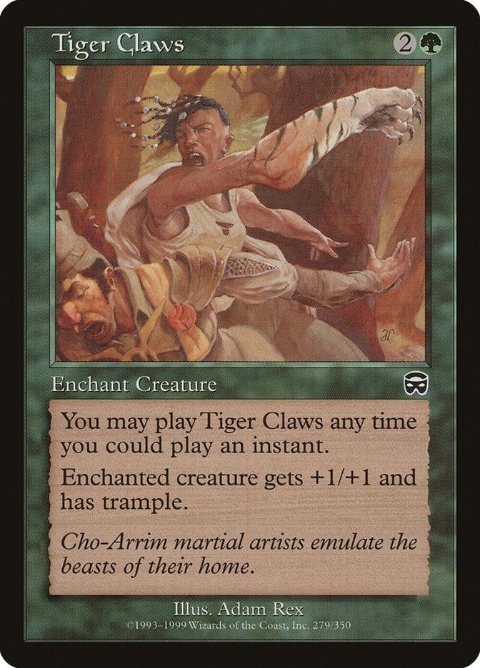 Tiger Claws [Mercadian Masques] | Anubis Games and Hobby