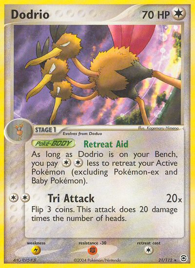 Dodrio (21/112) [EX: FireRed & LeafGreen] | Anubis Games and Hobby