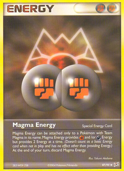 Magma Energy (87/95) [EX: Team Magma vs Team Aqua] | Anubis Games and Hobby