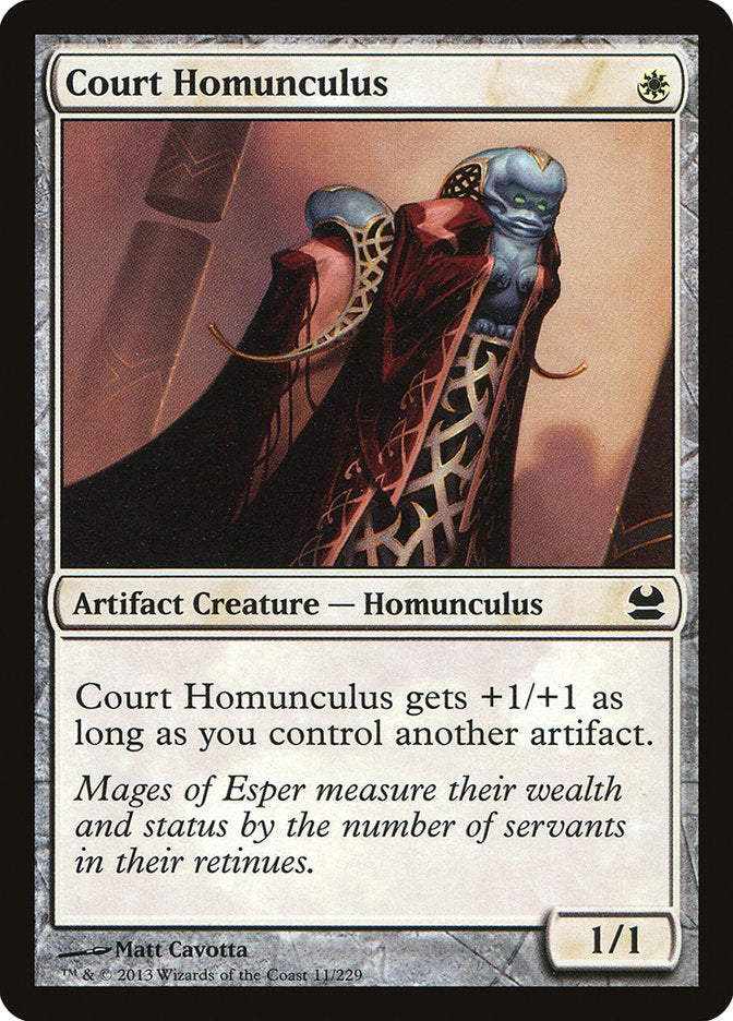 Court Homunculus [Modern Masters] | Anubis Games and Hobby