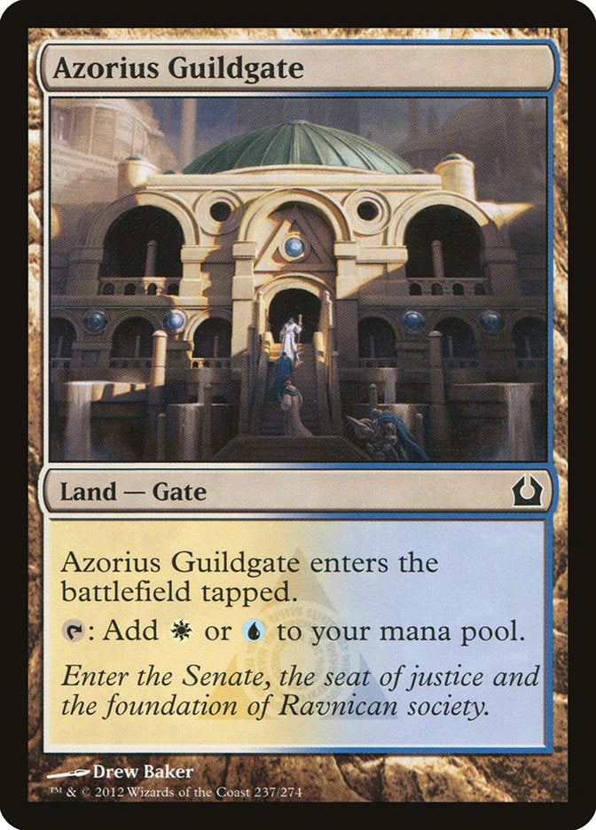 Azorius Guildgate [Return to Ravnica] | Anubis Games and Hobby