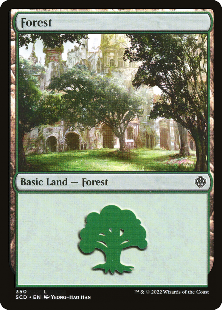 Forest (350) [Starter Commander Decks] | Anubis Games and Hobby