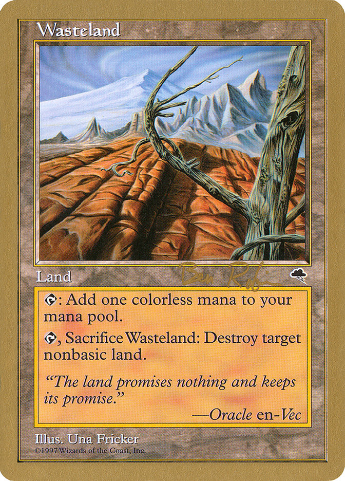 Wasteland (Ben Rubin) [World Championship Decks 1998] | Anubis Games and Hobby