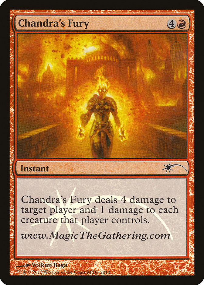 Chandra's Fury (Convention) [URL/Convention Promos] | Anubis Games and Hobby