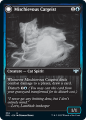 Mischievous Catgeist // Catlike Curiosity [Innistrad: Double Feature] | Anubis Games and Hobby