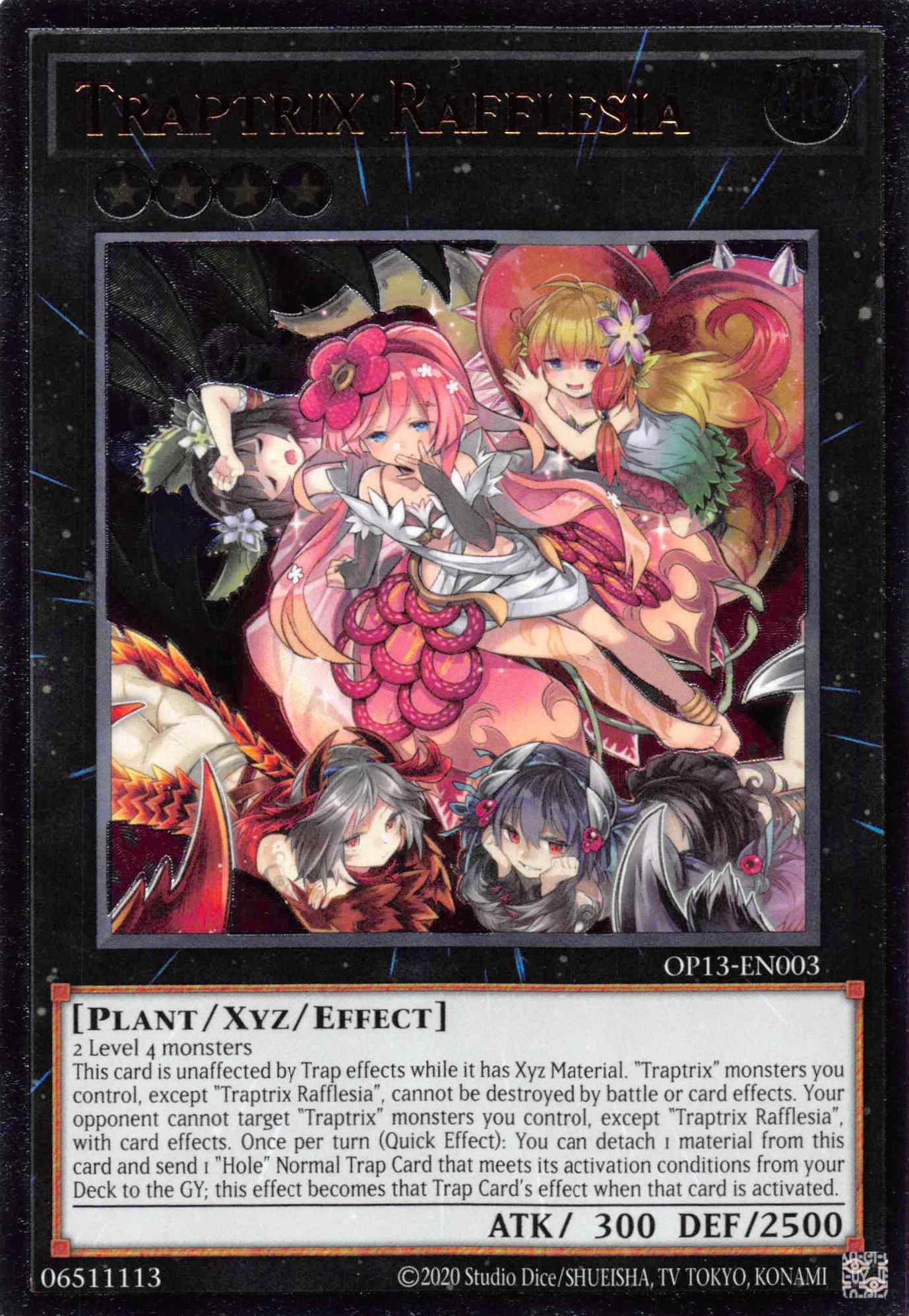 Traptrix Rafflesia [OP13-EN003] Ultimate Rare | Anubis Games and Hobby