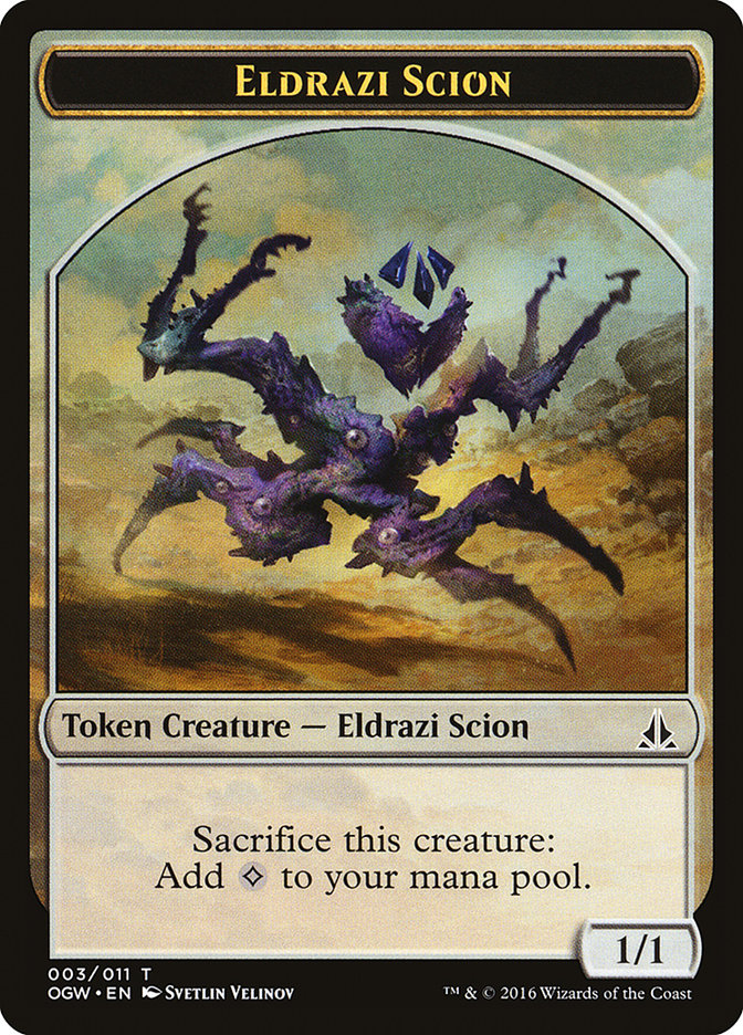 Eldrazi Scion Token (003/011) [Oath of the Gatewatch Tokens] | Anubis Games and Hobby