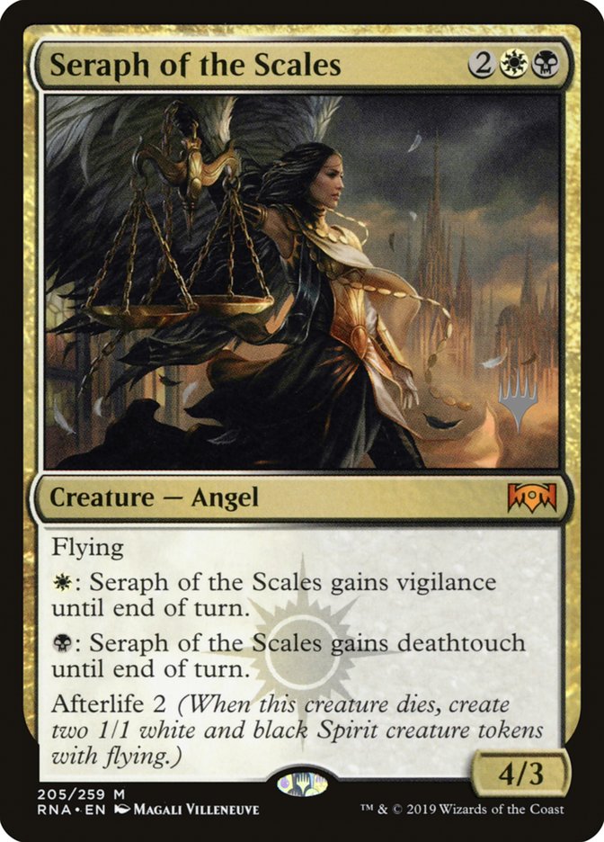 Seraph of the Scales (Promo Pack) [Ravnica Allegiance Promos] | Anubis Games and Hobby