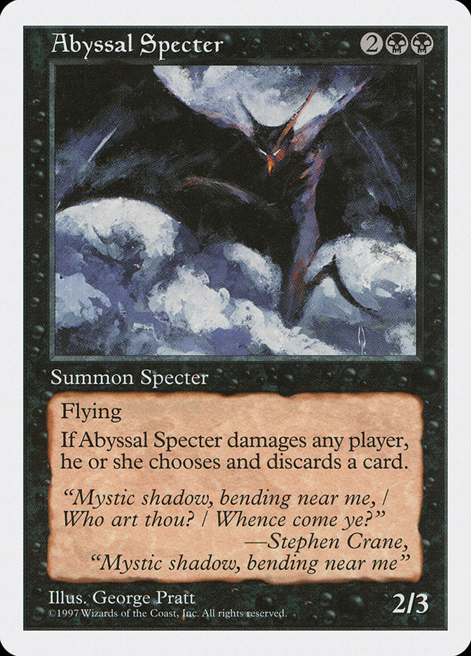 Abyssal Specter [Fifth Edition] | Anubis Games and Hobby