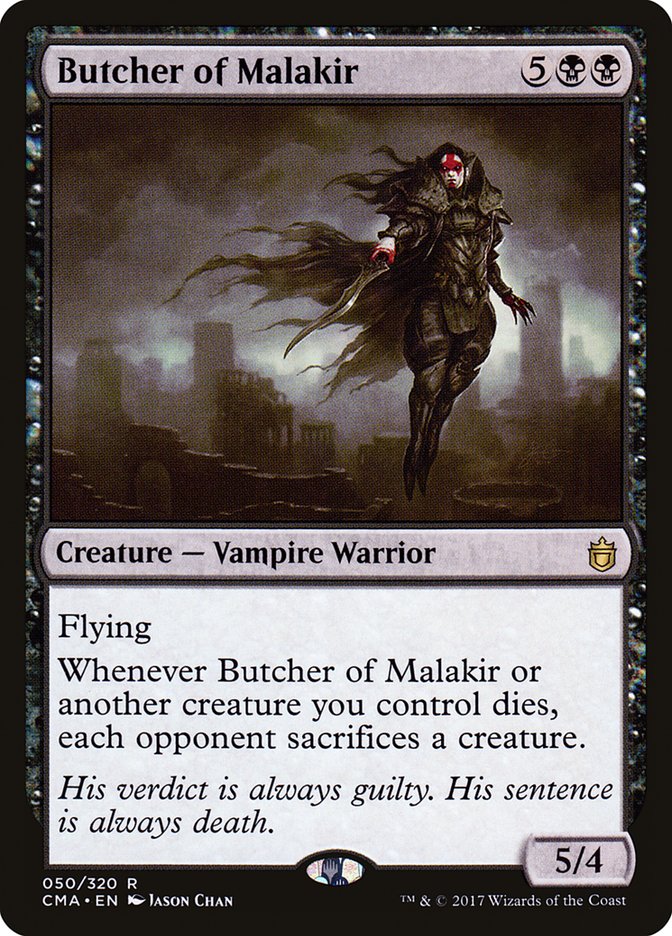 Butcher of Malakir [Commander Anthology] | Anubis Games and Hobby