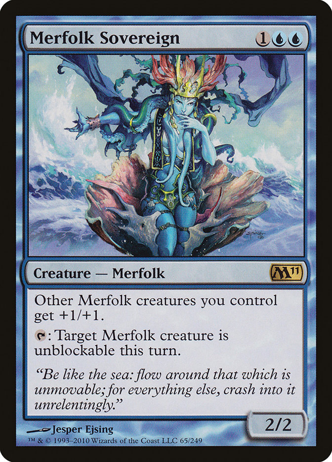 Merfolk Sovereign [Magic 2011] | Anubis Games and Hobby