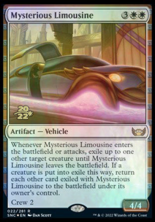 Mysterious Limousine [Streets of New Capenna Prerelease Promos] | Anubis Games and Hobby