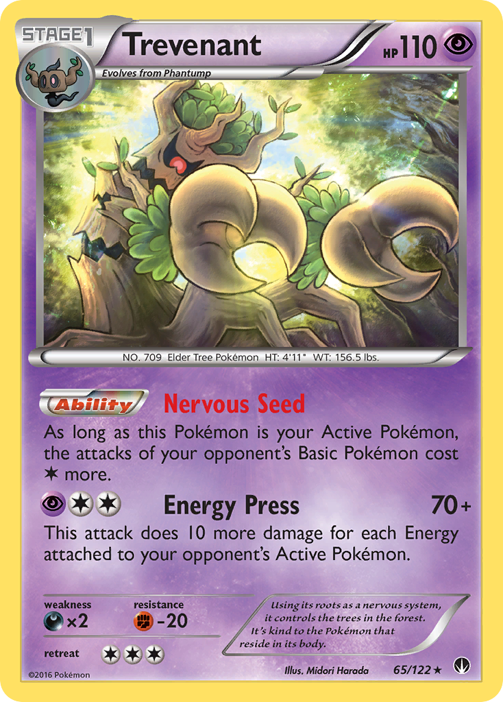 Trevenant (65/122) [XY: BREAKpoint] | Anubis Games and Hobby