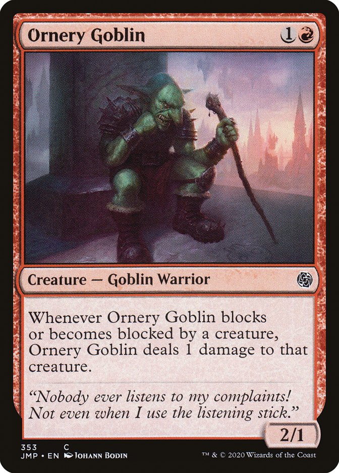 Ornery Goblin [Jumpstart] | Anubis Games and Hobby