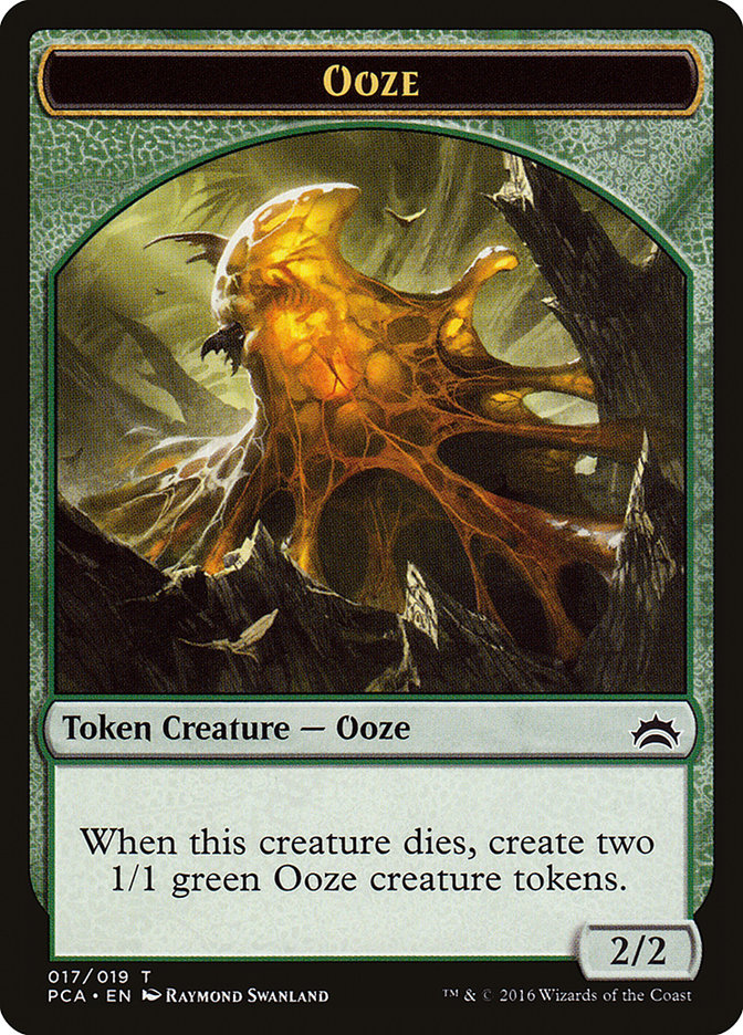 Ooze Token (017/019) [Planechase Anthology Tokens] | Anubis Games and Hobby