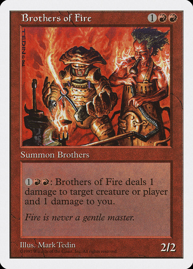 Brothers of Fire [Fifth Edition] | Anubis Games and Hobby