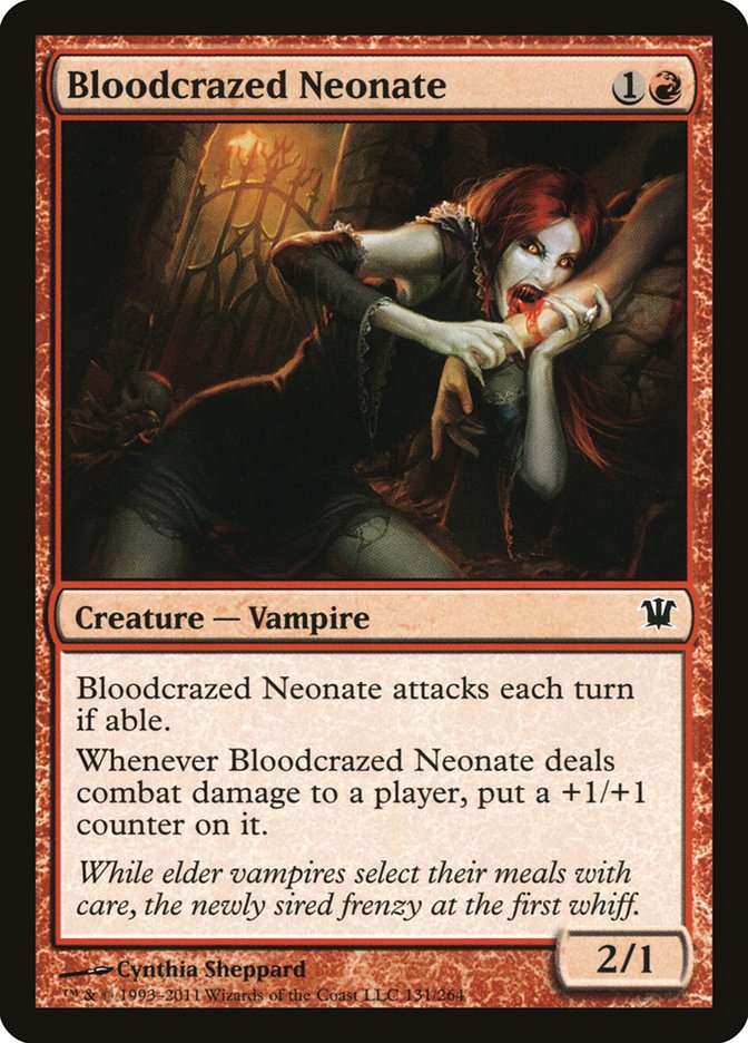 Bloodcrazed Neonate [Innistrad] | Anubis Games and Hobby