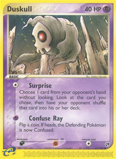 Duskull (61/100) [EX: Sandstorm] | Anubis Games and Hobby