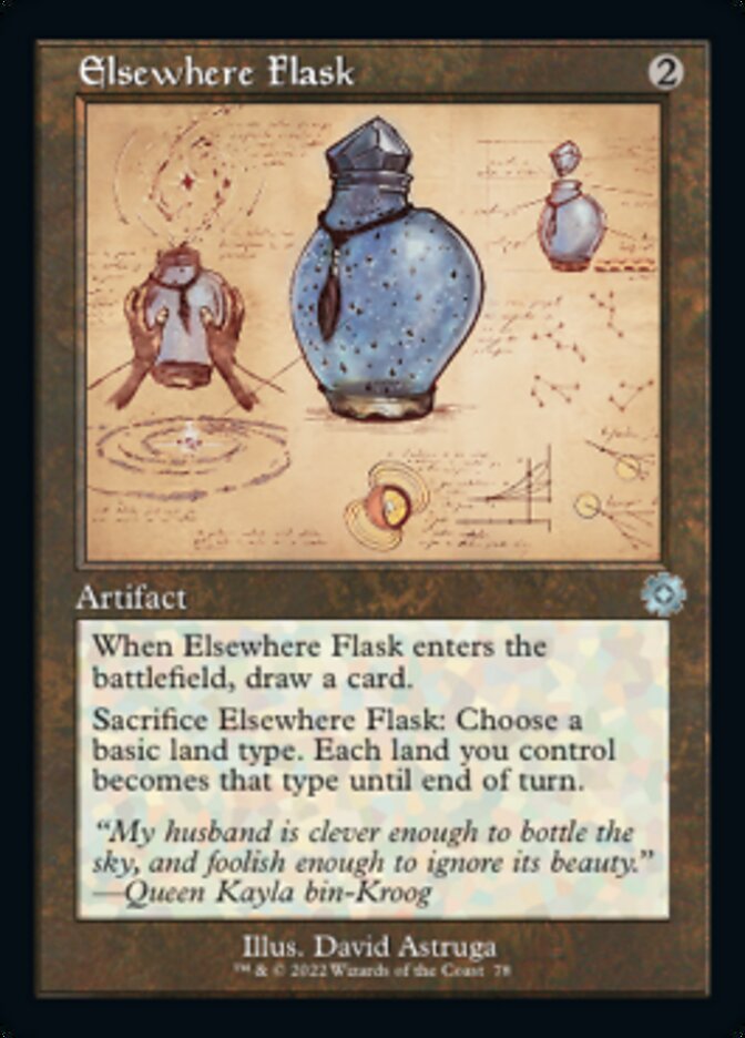 Elsewhere Flask (Retro Schematic) [The Brothers' War Retro Artifacts] | Anubis Games and Hobby