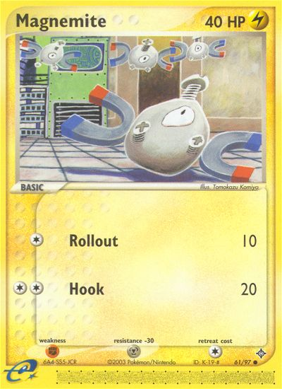 Magnemite (61/97) [EX: Dragon] | Anubis Games and Hobby