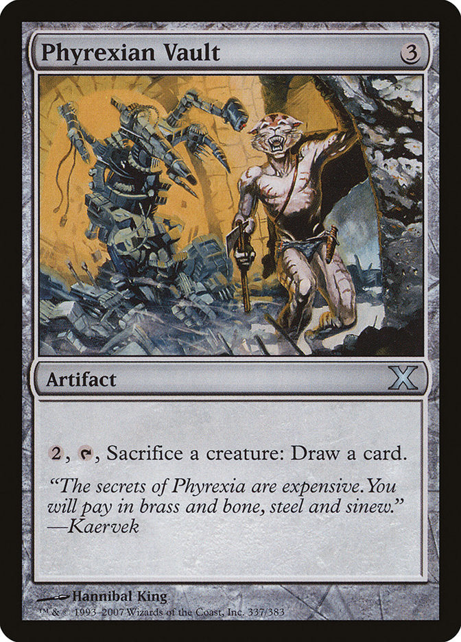 Phyrexian Vault [Tenth Edition] | Anubis Games and Hobby