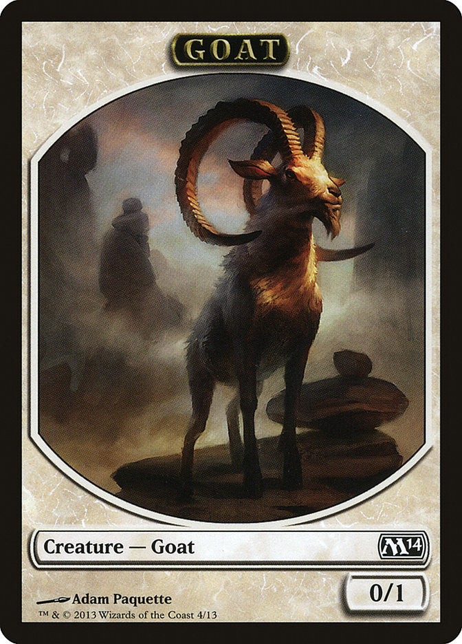 Goat Token [Magic 2014 Tokens] | Anubis Games and Hobby