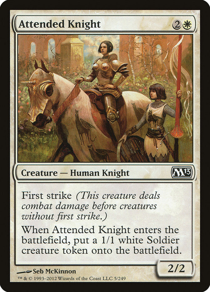 Attended Knight [Magic 2013] | Anubis Games and Hobby