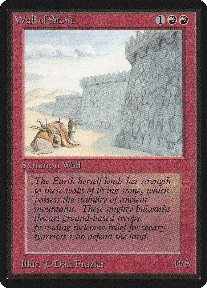 Wall of Stone [Beta Edition] | Anubis Games and Hobby