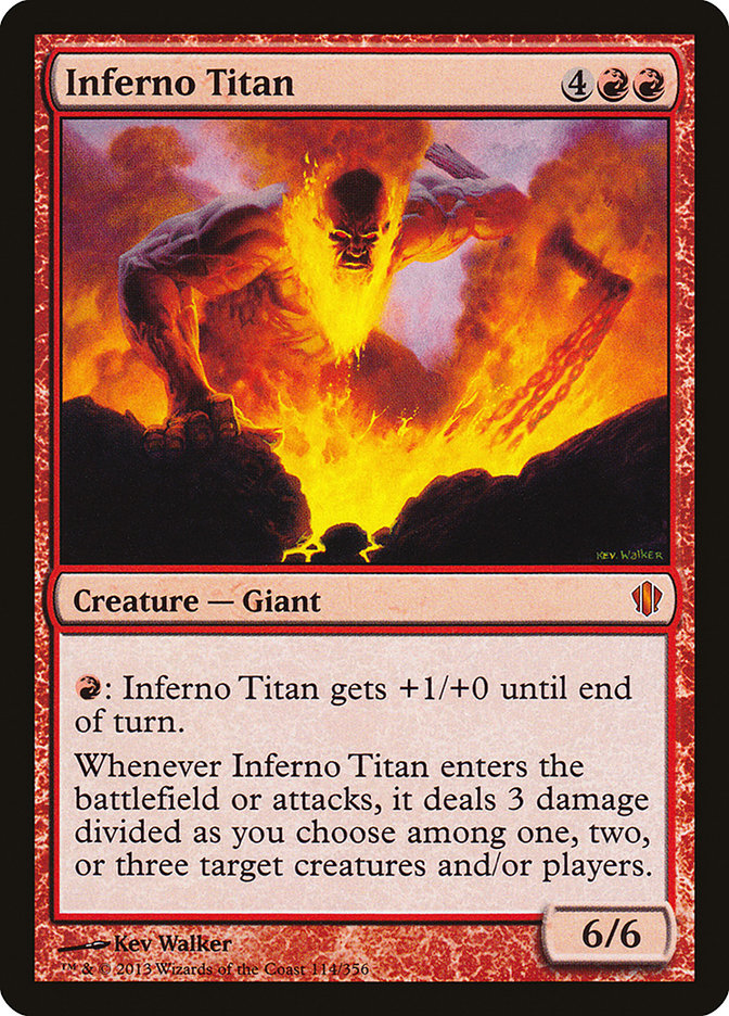 Inferno Titan [Commander 2013] | Anubis Games and Hobby