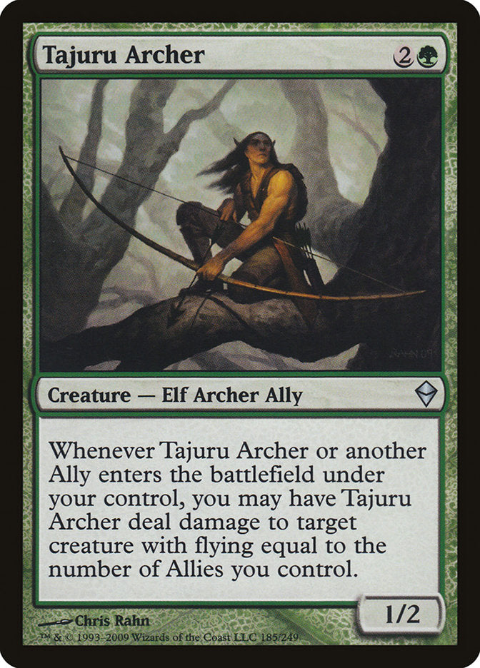 Tajuru Archer [Zendikar] | Anubis Games and Hobby