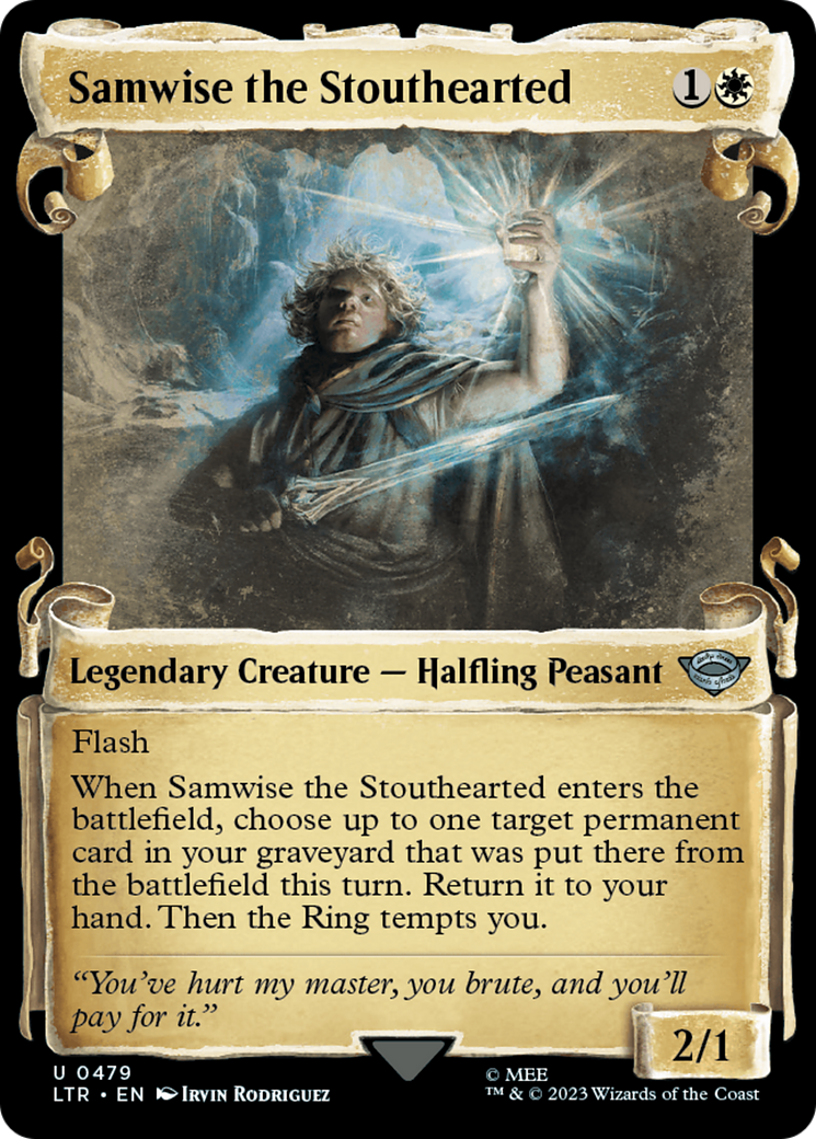 Samwise the Stouthearted [The Lord of the Rings: Tales of Middle-Earth Showcase Scrolls] | Anubis Games and Hobby