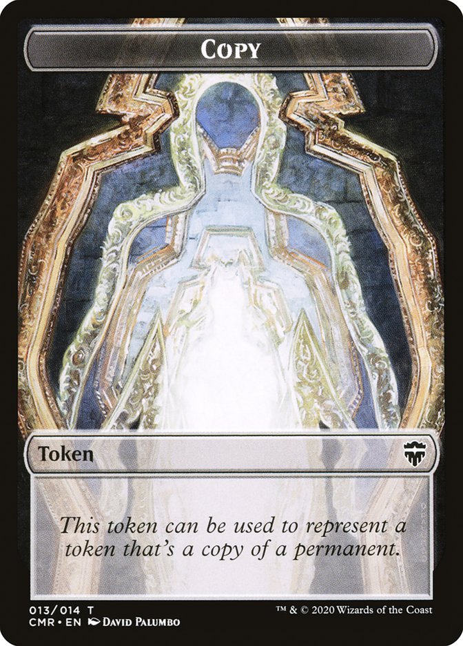 Copy (013) // Golem Double-Sided Token [Commander Legends Tokens] | Anubis Games and Hobby