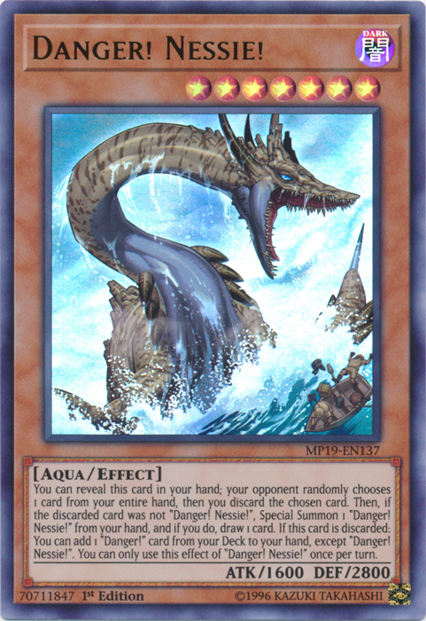 Danger! Nessie! [MP19-EN137] Ultra Rare | Anubis Games and Hobby