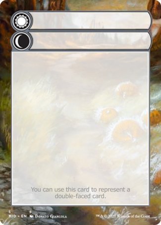 Helper Card (5/9) [Innistrad: Midnight Hunt Tokens] | Anubis Games and Hobby