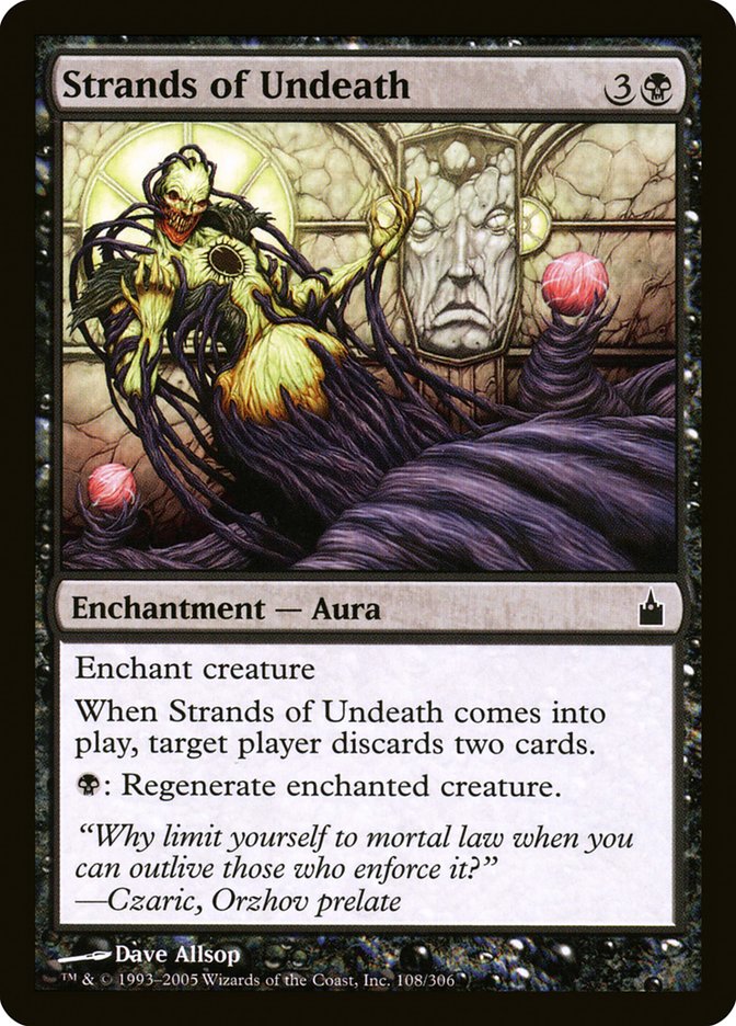 Strands of Undeath [Ravnica: City of Guilds] | Anubis Games and Hobby