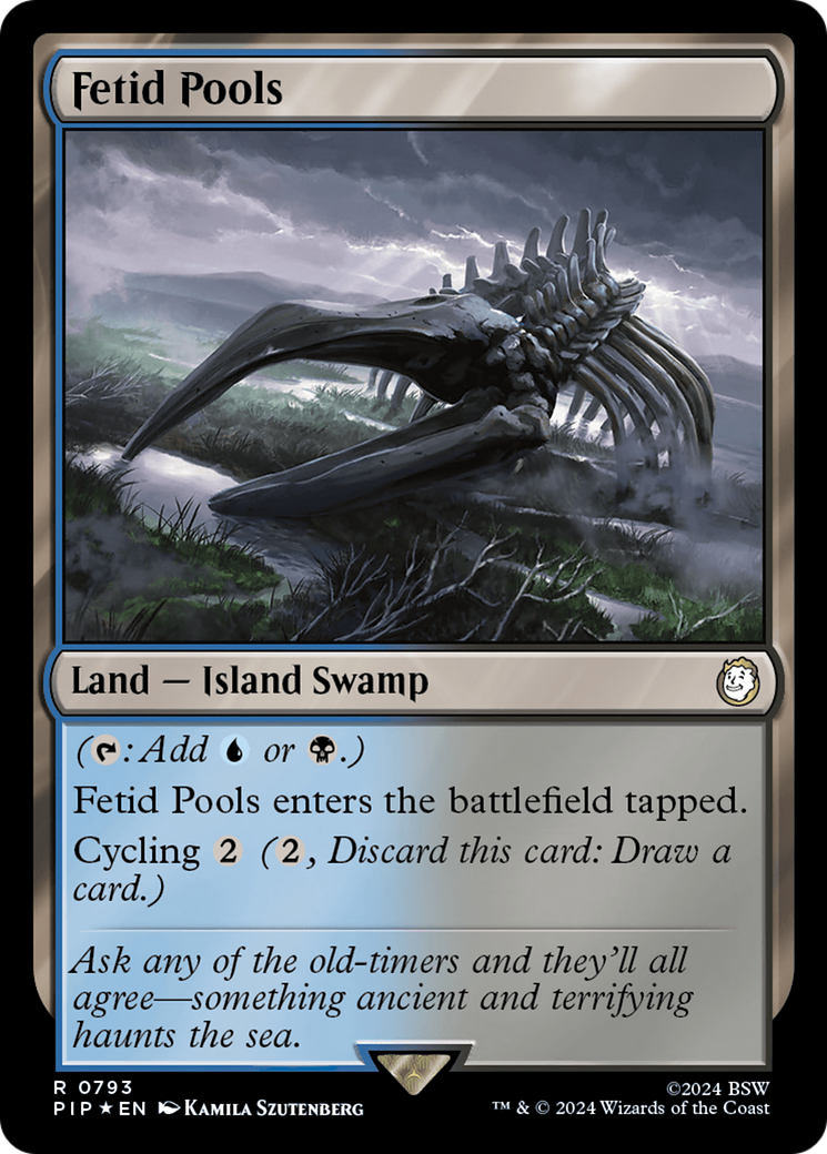 Fetid Pools (Surge Foil) [Fallout] | Anubis Games and Hobby