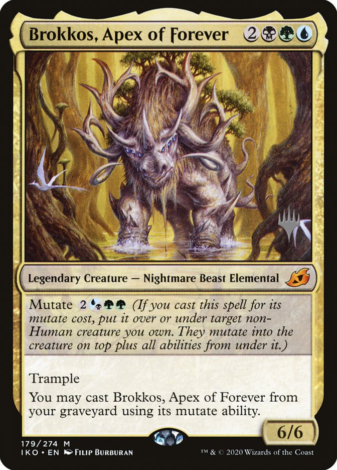 Brokkos, Apex of Forever (Promo Pack) [Ikoria: Lair of Behemoths Promos] | Anubis Games and Hobby