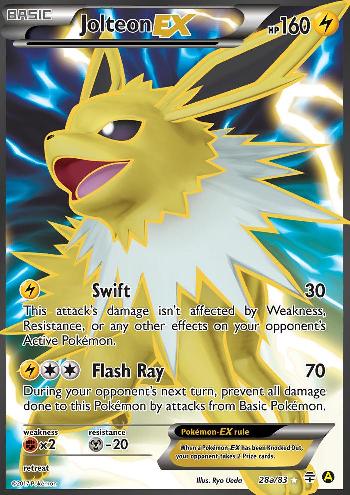 Jolteon EX (28a/83) (Alternate Art Promo) [XY: Generations] | Anubis Games and Hobby