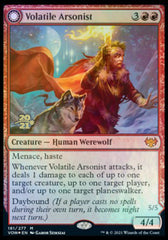 Volatile Arsonist // Dire-Strain Anarchist [Innistrad: Crimson Vow Prerelease Promos] | Anubis Games and Hobby