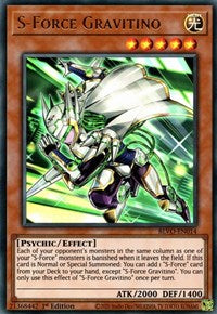 S-Force Gravitino [BLVO-EN014] Ultra Rare | Anubis Games and Hobby