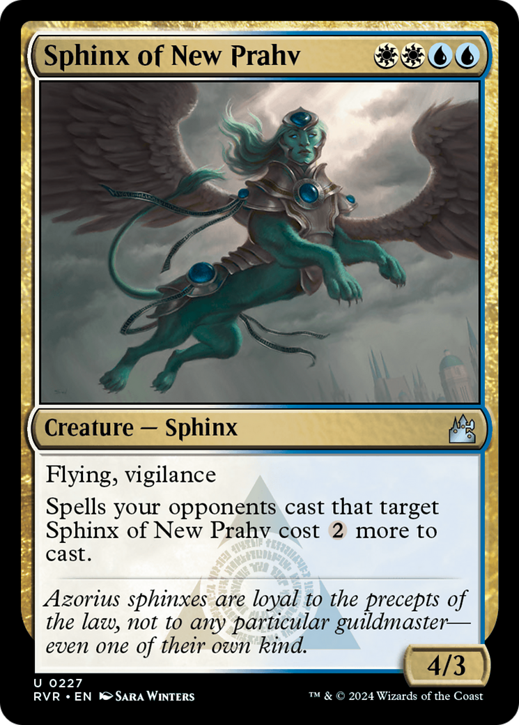 Sphinx of New Prahv [Ravnica Remastered] | Anubis Games and Hobby