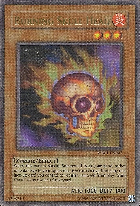 Burning Skull Head [WB01-EN003] Super Rare | Anubis Games and Hobby