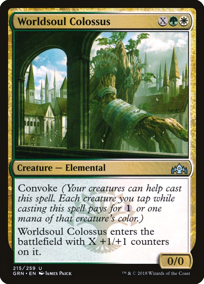 Worldsoul Colossus [Guilds of Ravnica] | Anubis Games and Hobby