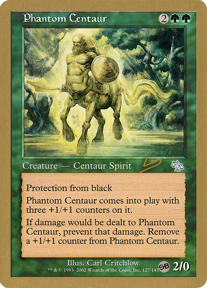 Phantom Centaur (Raphael Levy) (SB) [World Championship Decks 2002] | Anubis Games and Hobby