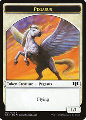 Kor Soldier // Pegasus Double-Sided Token [Commander 2014 Tokens] | Anubis Games and Hobby