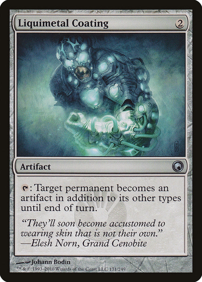 Liquimetal Coating [Scars of Mirrodin] | Anubis Games and Hobby