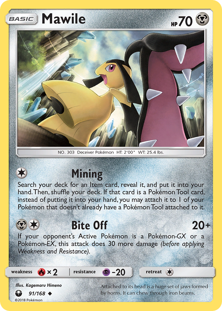 Mawile (91/168) [Sun & Moon: Celestial Storm] | Anubis Games and Hobby